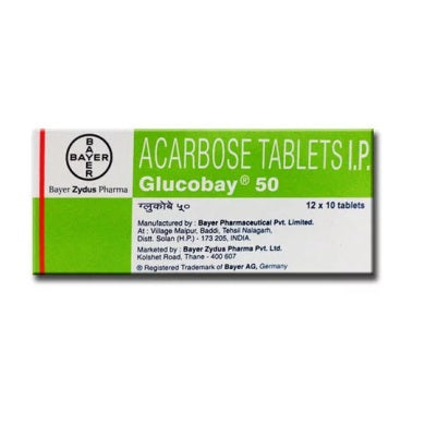 GLUCOBAY 50MG