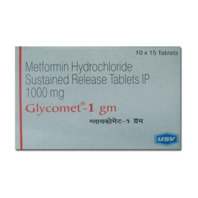 GLYCOMET SR 1000MG